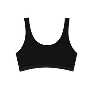 NWT allbirds Trino Bralette - LARGE - true black - LARGE